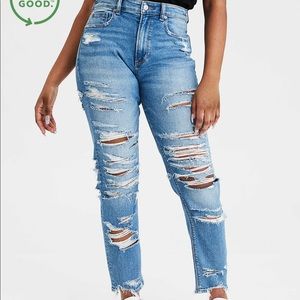 American eagle mom jeans